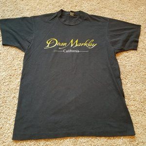 VTG 80s Dean Markley California Mens XL SS